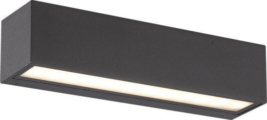 Nordesign Kyoto 25 cm vegglampe ned - Antrasitt