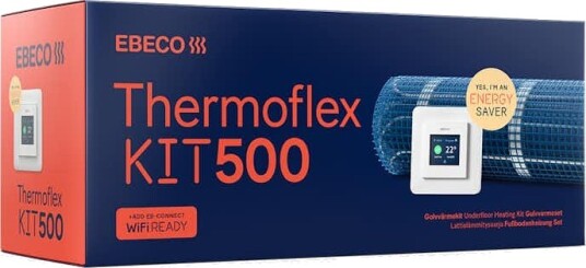 Ebeco Gulvvarme Thermoflex Kit 500 med EB Therm 8961102