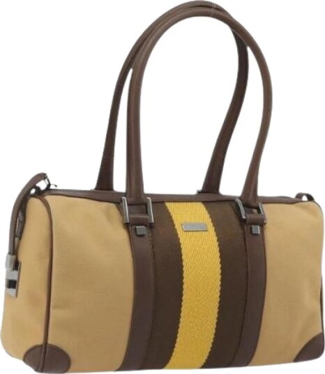 Gucci Vintage Dame Pre owned Beige ONE SIZE,