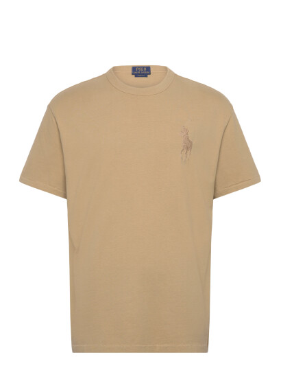 Polo Ralph Lauren Classic Fit Big Pony Jersey T-Shirt - Beige - XS Polo Ralph Lauren Classic Fit Big Pony Jersey T-Shirt - Beige - XS