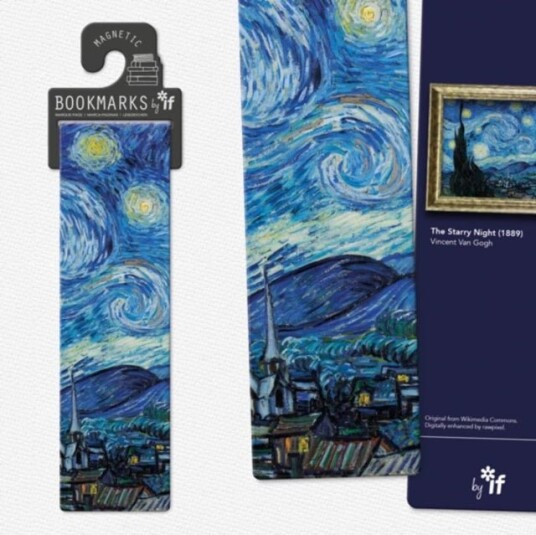 Classics Magnetic Bookmarks   The Starry Night