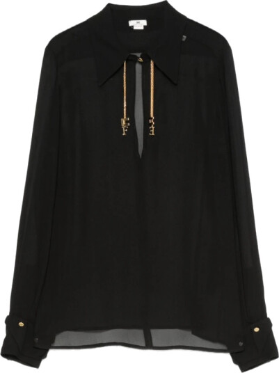 Elisabetta Franchi Dame Bluser & Skjorter Svart S,