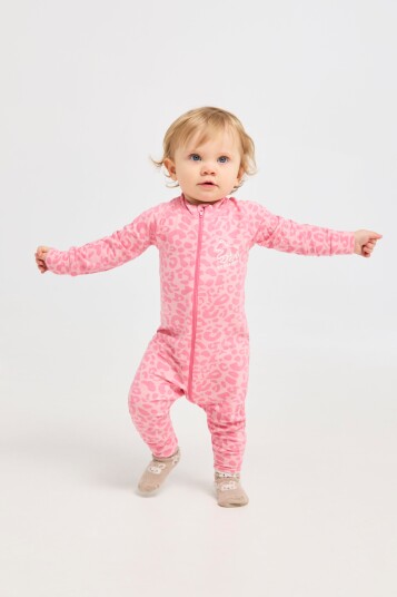 Nordbjørn Moritz Undertøysdress Bamboo Leo Pink 92
