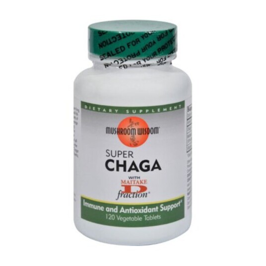 Mushroom wisdom super chaga 120 tab Mushroom wisdom super chaga 120 tab