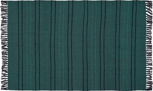 Hübsch Tap Plaid Green   Green   140X200CM