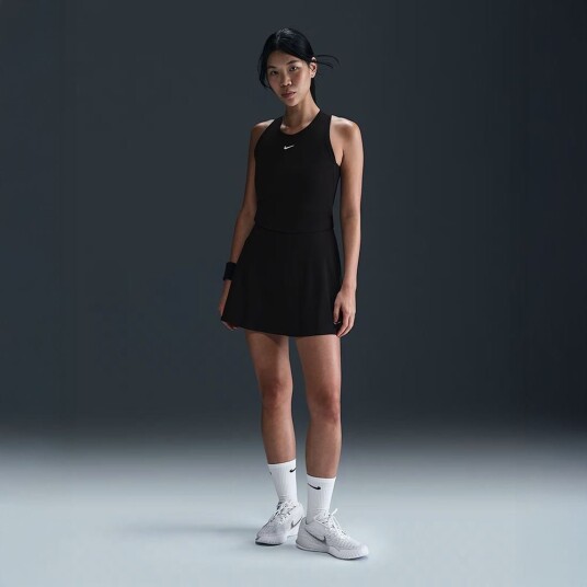 Nike W Nk Df Vctry Tank Black/White L