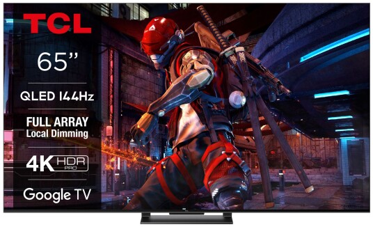TCL 65" QLED 4K Smart TV med Dolby Vision og Google TV 65QLED870 TCL 65" QLED 4K Smart TV med Dolby Vision og Google TV 65QLED870