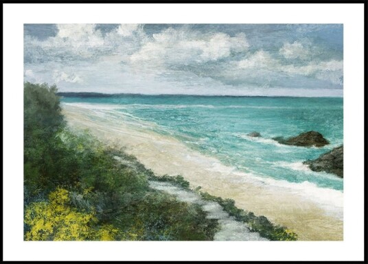 Coastal Walk Plakat Plakat / 40x50cm