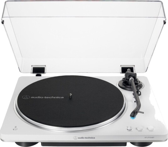 Audio-Technica AT-LP70XBT Helautomatisk Platespiller Hvit med Bluetooth