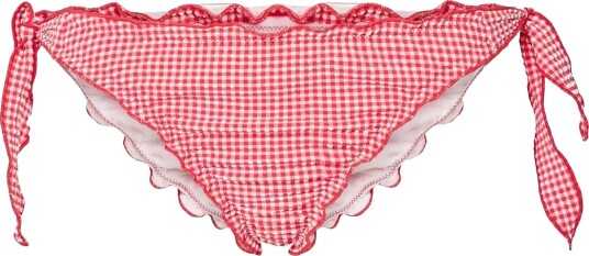 Pieces Pckia Frill Tie Edge Bikini Brief Bc Red S Pieces Pckia Frill Tie Edge Bikini Brief Bc Red S