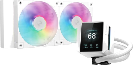Deepcool Mystique 240 ARGB Væskekjøler Hvit 12 cm Deepcool Mystique 240 ARGB Væskekjøler Hvit 12 cm