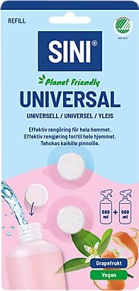 Sini rengjøringstablett universal 2stk Sini rengjøringstablett universal 2stk