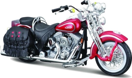 Maisto Harley Davidson Modellmotorsykkel 1999 FLSTS 1:18