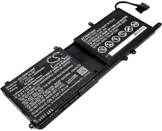 Batteri til Dell Alienware 15 R3 etc