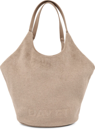 DAY ET Day Woolen Shoulder Bag Brown ONE SIZE DAY ET Day Woolen Shoulder Bag Brown ONE SIZE