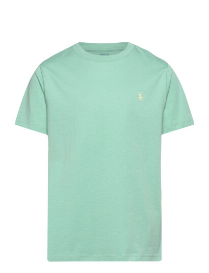 Ralph Lauren Kids 26/1 Jersey Ss Cn Tp Tsh Green 88 93