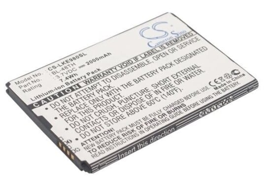 LG E988 batteri (2000 mAh 3.7 V)