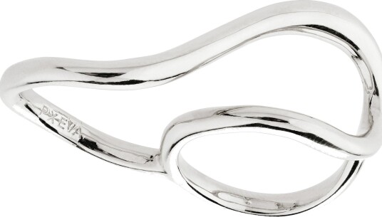 Pilgrim EVA MELOCHE X PILGRIM ring sølvbelagt