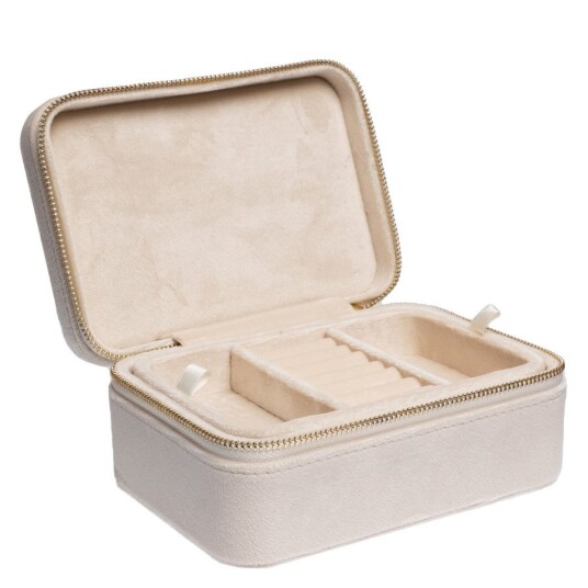 DARK Velvet Jewellery Box Vanilla DARK Velvet Jewellery Box Vanilla