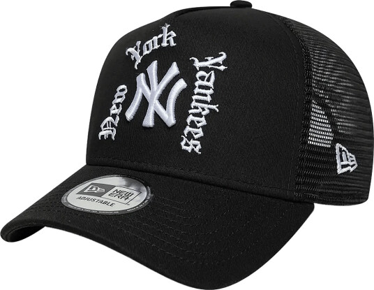 New Era Wordmark Trucker Neyyan Black ONE SIZE