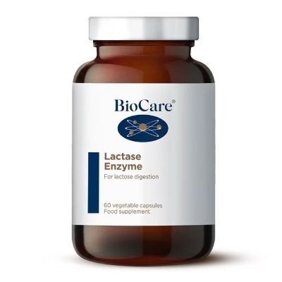 BioCare Lactase Enzyme 60 kapsler BioCare Lactase Enzyme 60 kapsler