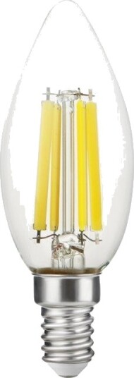 Spl E14 7W dimbar LED kronepære Filament C35 806lm 2700K klart glass Dimbar : Dimbar Kulør : Varm Spl E14 7W dimbar LED kronepære Filament C35 806lm 2700K klart glass Dimbar : Dimbar Kulør : Varm