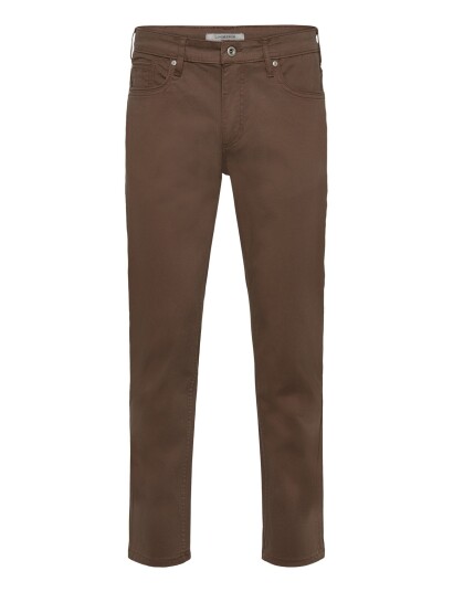 Lindbergh Cashmere Touch 5 Pocket Pants   Brown   38 x 32