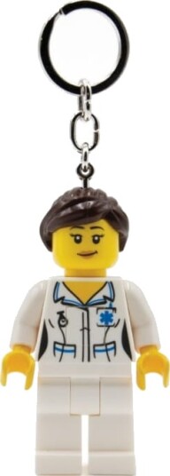 LEGO Nøkkelring Sykepleier med LED Lys - Gadgets LEGO Nøkkelring Sykepleier med LED Lys - Gadgets