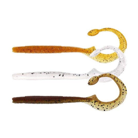 Westin Ned Worm Curl 12cm 3g Clear Water Mix 7 5pcs