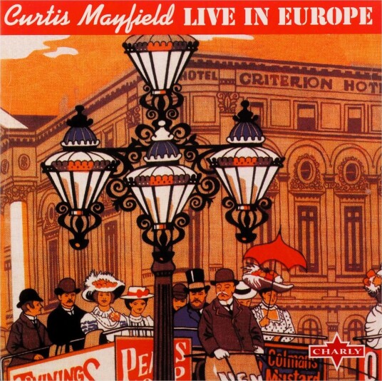 Curtis Mayfield Live In Europe CD