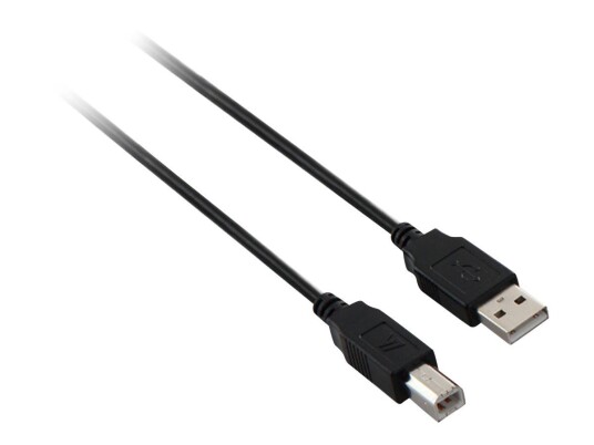 V7 USB-kabel - USB til USB-type B - 1.8 m