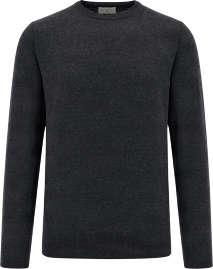 Ballantyne Herre Strikkevarer Grå XL,