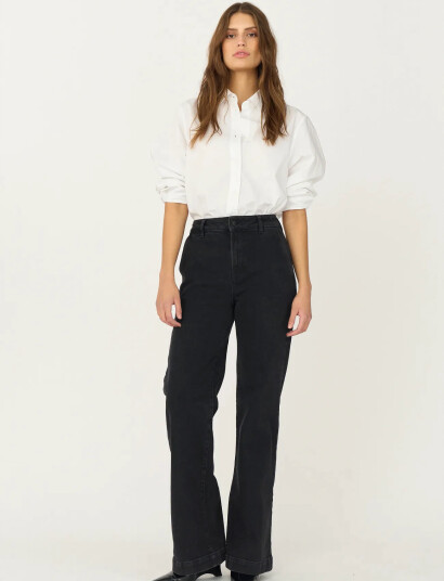 IVY Copenhagen Ivy-Augusta French Jeans Wash Faded - Black - 27 x 32