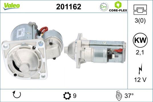 VALEO 201162 Starter