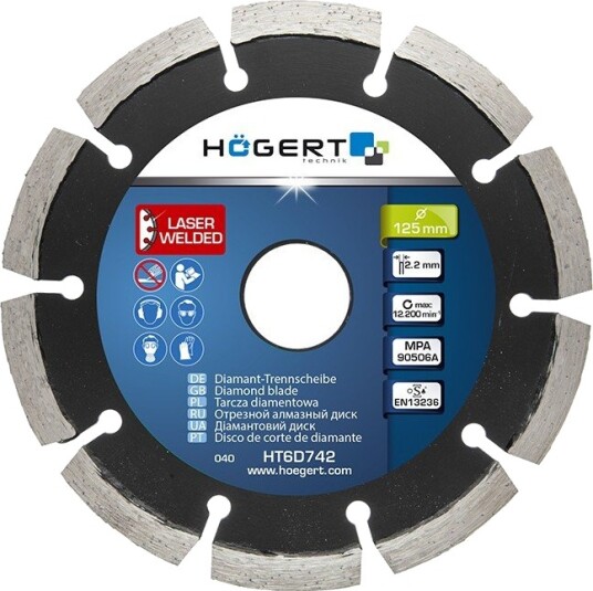 Hogert Technik HT6D742 Mellomleggsskive vinkelsliper Hogert Technik HT6D742 Mellomleggsskive vinkelsliper