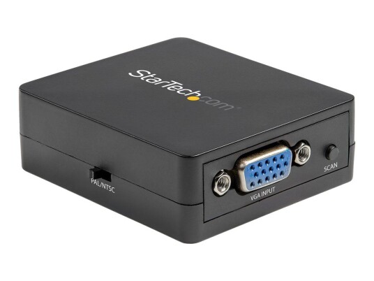 StarTech 1080p VGA to RCA and S-Video Converter - USB Powered - video adapter - VGA / S-Video / sammensatt video