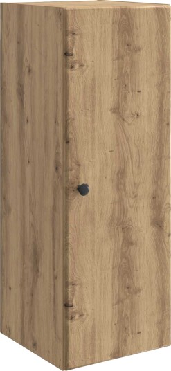 vidaXL Vegghengt skap Artisan eik 33 x 34,5 x 90 cm Konstruert tre