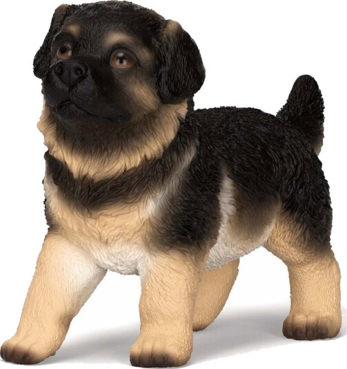 Schleich Farm World Schæfervalp Figur 3,5 cm Lekedyr