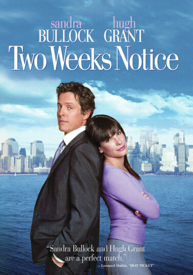 Two Weeks Notice DVD