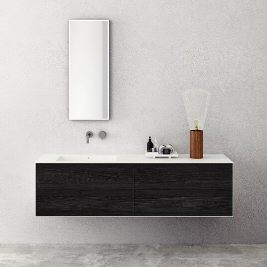 Copenhagen Chic 180L Corian® røkt svart eik