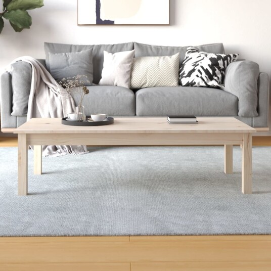 vidaXL Salongbord 110x50x30 cm heltre furu