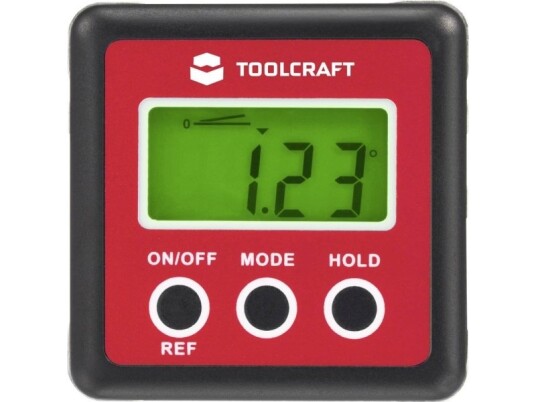 Toolcraft To-4988565 Digital Vinkelmåler 360 ° Toolcraft To-4988565 Digital Vinkelmåler 360 °