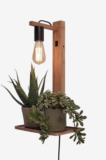 Good&Mojo Vegglampe Flores Natur Good&Mojo Vegglampe Flores Natur