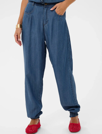 Cream Crmolly Harem Pant Blue 34