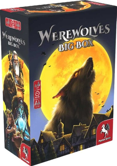 Werewolves: Big Box Brettspill – Engelsk 10+ År Werewolves: Big Box Brettspill – Engelsk 10+ År