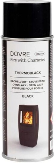Dovrepeisen Dovre Ovnslakk Thermoblack Sort 400Ml