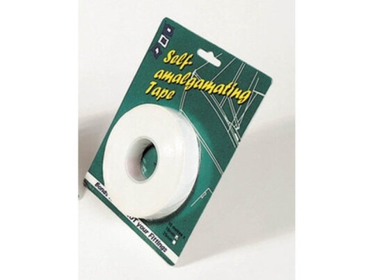 Selvvulk tape 19 mm, hvit Selvvulk tape 19 mm, hvit
