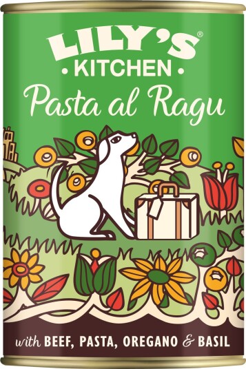 Lily's Kitchen våtfôr Pasta al Ragu 6 x 400 g