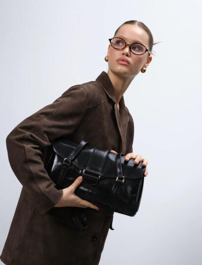 Adax Salerno Handbag Megan - Black - ONE SIZE