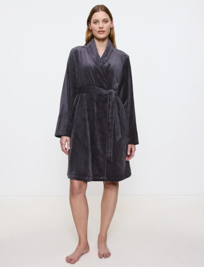 Triumph Robes Fleece Robe 01 - Grey - 44-46